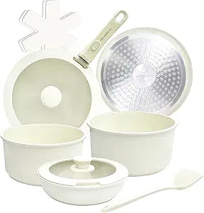 Kit Panelas CookWare Com Alças Removíveis + Kit 10 Potes Herméticos