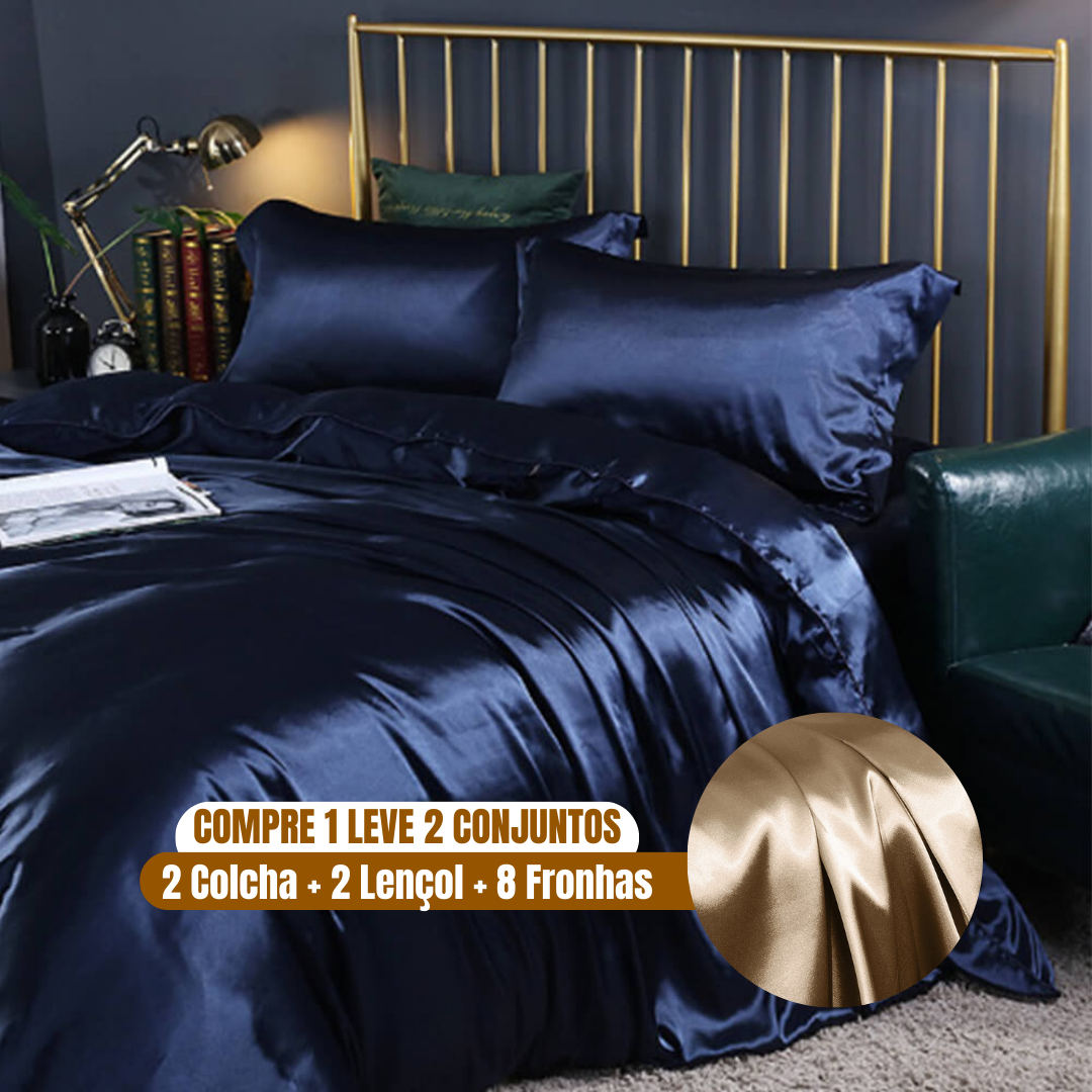 Colcha de Seda Gelada  Luxurious [COMPRE 1 LEVE 2]