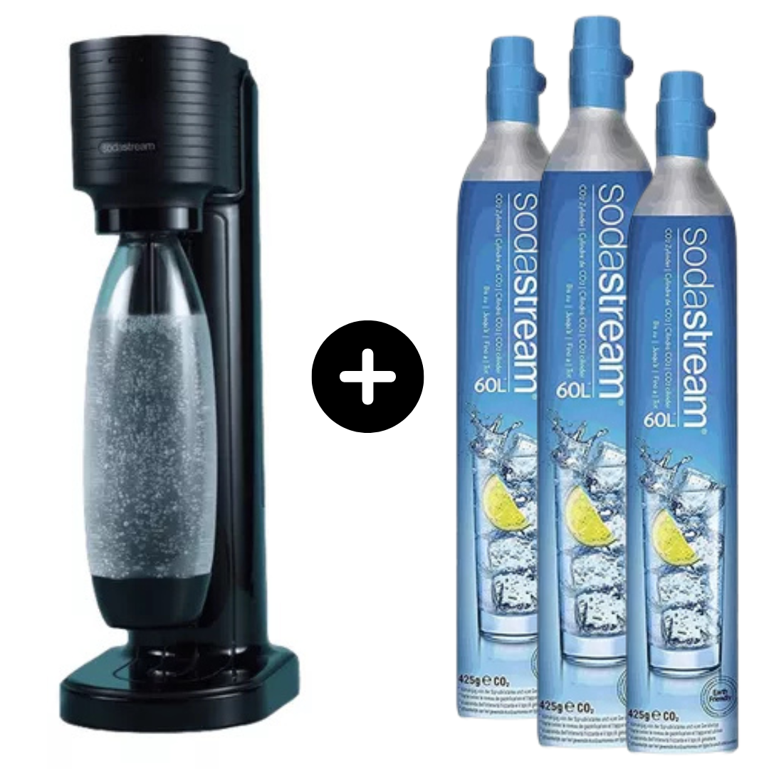 SodaStream - Água Com Gás Quando Quiser + 3 Brindes