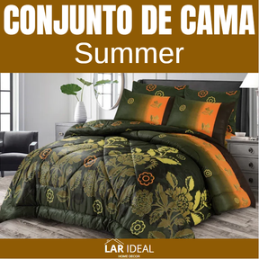 Conjunto de Cama de Seda - Summer