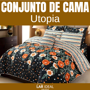 Conjunto de Cama de Seda - Utopia