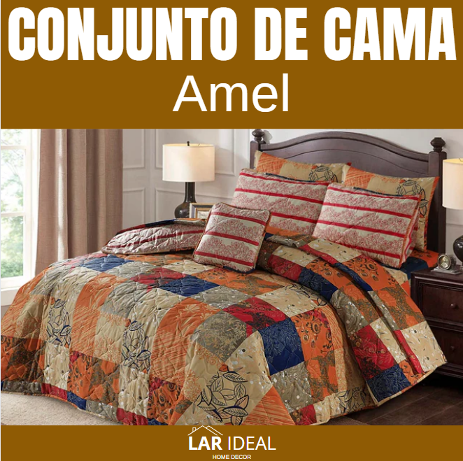 Conjunto de Cama de Seda - Amel